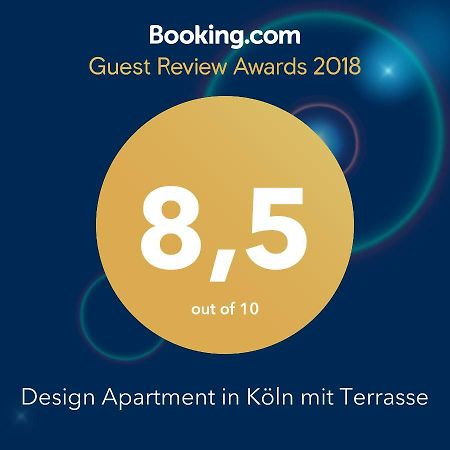 Design Apartment In Koeln Mit Terrasse Экстерьер фото